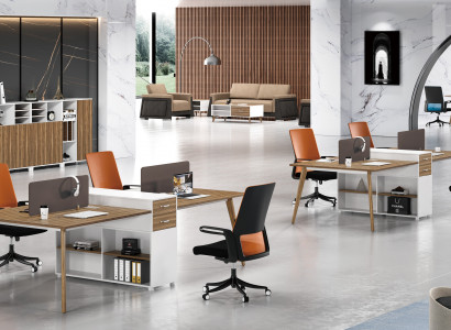 Office furniture furnishings tables table desk call center wood